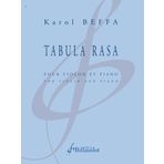 TABULA RASA - EDITION BILINGUE