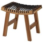 Tabure, açık kahverengi, 48x35x43 cm