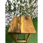 Taburecity-Bar Tabure-Sandalye -65CM-1 Adet - Natürel - Ahşap - Sarı