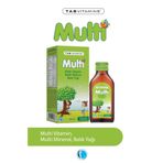 Tabvitamins Multi 200 ml Multivitamin Multimineral Balık Yağı Omega 3 Şurup