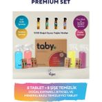 Taby Premium Set - 4 Al 3 Öde Fırsatı ! 4 Sonsuz Şişe + 8 Tablet