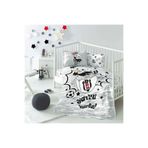 Taç 000000001000045543 Beşiktaş Kartal Bebek Pike Takımı,100 x 150 Çok Renkli
