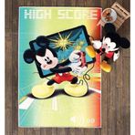 Taç 120x180 cm Mickey High Disney Hes Lisanslı Halı