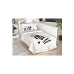 Taç Bebek Pike Takımı Beşiktaş Yıldız Baby Lastikli 100 Cm X 150 Cm
