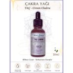 Taç Çakra Masaj Yağı - Crown Chakra Oil, 30ml | %100 Saf ve Doğal