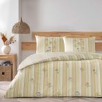 Taç Carlise Ranforce Tek Kişilik Turuncu 160 x 220 cm Nevresim Takımı