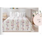 Taç Çift Kişilik Pike Takımı Lily Pembe - 200 X 230