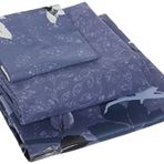Taç Clement Saten Mor V02 Nevresim Takımı