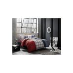 Taç Cloud Kırmızı Çift Kişilik Nevresim Takımı