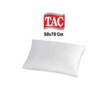 Taç Comfort Boncuk Elyaf 50x70 Yastık Beyaz