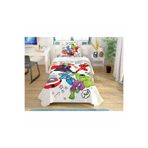 Taç Disney Avengers Pamuk Pike Takımı Lastikli 160 Cm X 230 Cm
