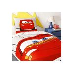 Taç Disney Cars Lightning Pamuk Tek Kişilik Nevresim Takımı Lastikli 160 Cm X 220 Cm