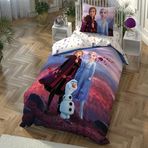 Taç Disney Frozen 2 Autumn Lisanslı Renkli Tek Kişilik Nevresim Takım