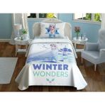 Taç Elsa Frozen 2 Wonder Lisanslı Tek Kişilik Pike Takımı