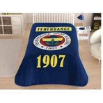 Taç Fenerbahçe Logo Tek Kişilik Battaniye