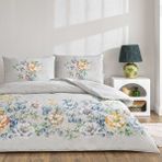 Taç Fiora Ranforce Çift Kişilik Nevresim Takımı Gri - 200 x 220 cm