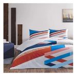 Taç Flanel Freya Çift Kişilik Pazen Nevresim Takımı-Heybehome - 200 x 220 cm - Mavi