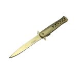 Tac-Force 1111A T-Lite Gold Kamp / Çakısı 23Cm- Yarı Otomatik, Metal Sap, Kemerlikli