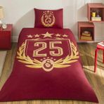 Taç Galatasaray 25. Şampiyonluk Tek Kişilik Lisanslı Nevresim Takımı - Renkli