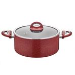 Taç Granit 24 cm Derin Tencere