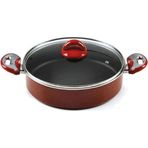 Taç Granit 32 cm Basık Tencere