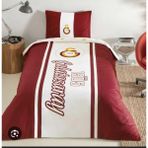Taç GS1903 Lisanslı Galatasaray Glow 100X200CM Lastikli Çarşaflı Nevresim TAKIMI,100 x 200 K� - Çok Renkli - 100 x 100 cm