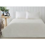 Taç Jakar Çift Kişilik Pike Takımı Evelyn Ekru - 230 x 250 cm