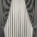Taç Karartma Blackout Pilesiz Kum Beji 100x270 cm Fon Perde