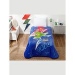 Taç Lisanslı Battaniye Pj Masks Heroes Tek Kişilik - 160 x 220 cm - Renkli
