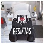 Taç Lisanslı Beşiktaş 1903 Logo Tek Kişilik Battaniye