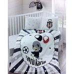 Taç Lisanslı Beşiktaş Balloon Bebek Nevresim Takımı
