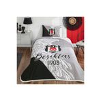 Taç Lisanslı Beşiktaş Since 1903 Tek Kişilik Pamuk Pike Takımı