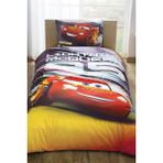 Taç Lisanslı Disney Cars Lightning Tek Kişilik Nevresim Takımı