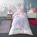 Taç Lisanslı Disney Frozen Breezy Tek Kişilik Nevresim Takımı