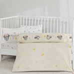 Taç Lisanslı Disney Minnie Mouse Dream Baby Pamuk Bebek Nevresim Takımı - Renkli - 120 x 180 cm