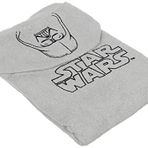 Taç Lisanslı Disney Starwars Pamuk Panço Havlu