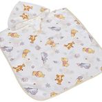 Taç Lisanslı Disney Winnie Baby Pamuk Müslin Panço