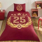 Taç Lisanslı Galatasaray 25.Şampiyonluk Tek Kişilik Nevresim Takımı