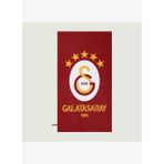 Taç Lisanslı Galatasaray Aslan Microfiber Plaj Havlusu