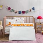 Taç Lisanslı Galatasaray Strip Baby Pamuk Nevresim Takımı