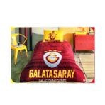 TAÇ Lisanslı Galatasaray Stripe Tek Kişilik Yatak Örtüsü Seti