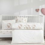 Taç Lisanslı Hello Kitty Cute Baby Pamuk Bebek Nevresim Takımı 000000001000050725