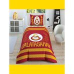 Taç Lisanslı Kapitoneli Nevresim Takımı Galatasaray Kırmızı Tek Kişilik - 160 x 200 cm