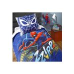 Taç Lisanslı Spiderman Blue City Tek Kişilik Nevresim Takımı Emh