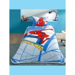 Taç Lisanslı Tek Kişilik Pike Takımı Spiderman Gate - Çok Renkli