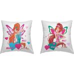Taç Lisanslı Winx Team Kırlent pembe
