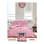 Taç MAYEN PUDRA DELUXE Saten Cift kişilik Nevresim Takımı