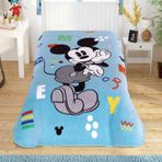 Taç Mickey Fun Tek Kişilik Lisanslı Battaniye