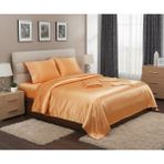 Taç Micropolyester Basic Turuncu 200x220 Cm Çift Kişilik Nevresim Takımı