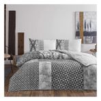 Taç Mısty Flanel Çift Kişilik Nevresim Takımı Gri - 200 x 220 cm